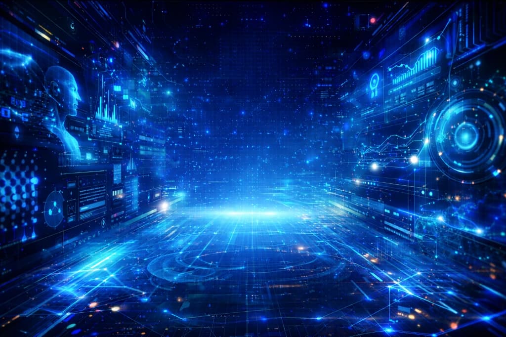 Corporative Tech Background